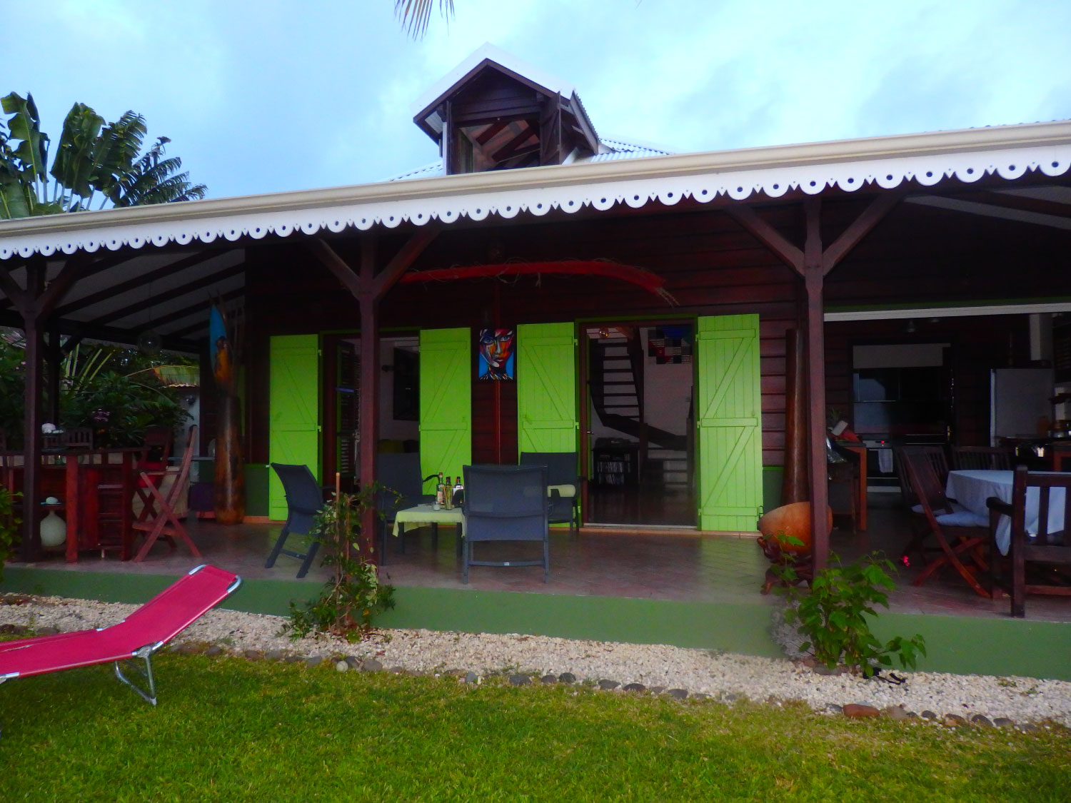 Location saisonnière d'une villa en Martinique
